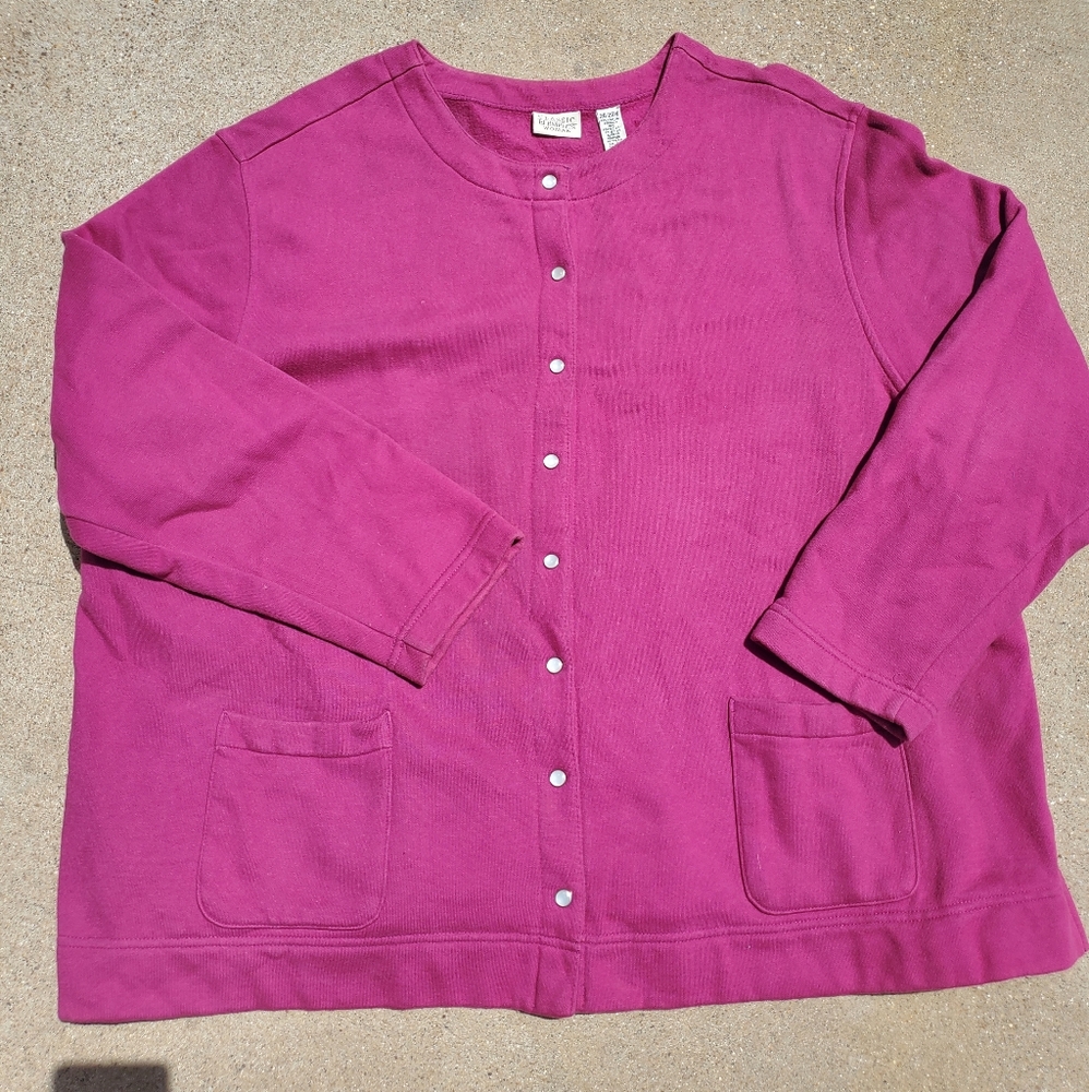 Classic Elements Crewneck Sweater sz 24w - Picture 1 of 3